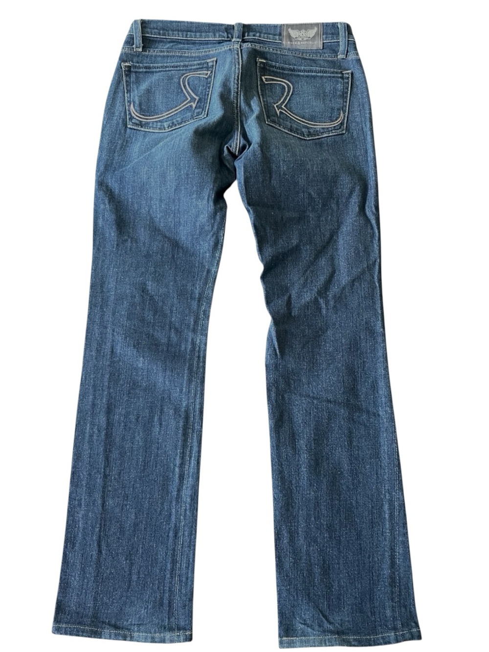 Rock & Republic Stella Y2K Low Rise Bootcut Jeans (27x31)